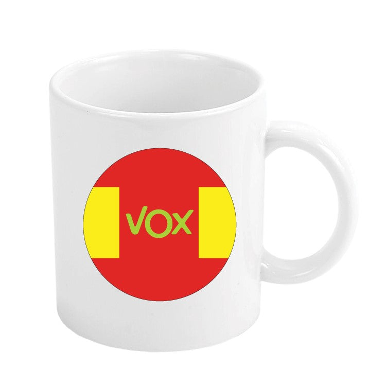 Taza Vox Amarillo Rojo