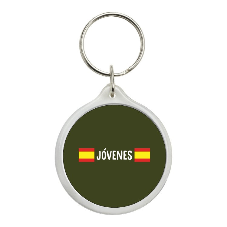 Llavero Redondo Jovenes Sin Miedo A Nada Ni A Nadie Vox