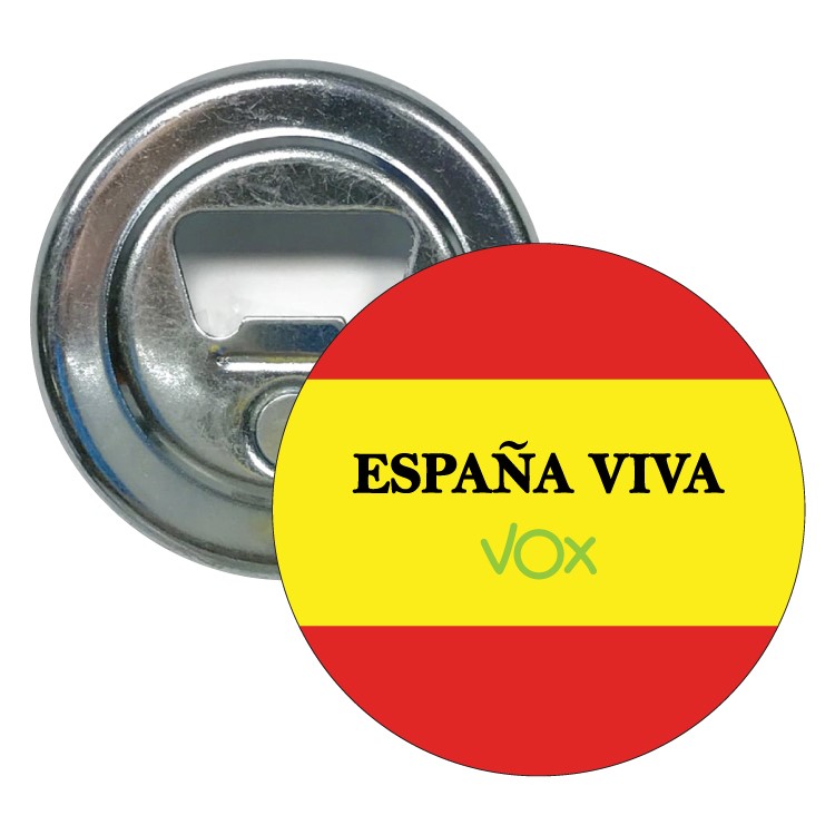 Abridor Redondo España Viva Vox Bandera De España