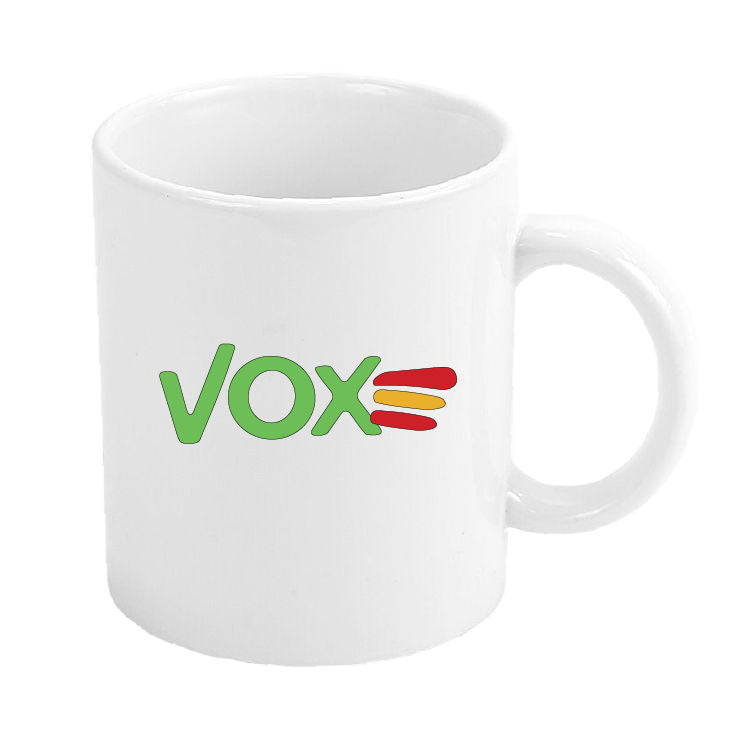 Taza Politica - Vox Circulo Bandera España