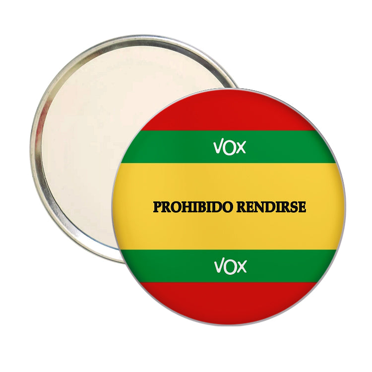 Espejo Redondo Prohibido Rendirse Vox Partido Politico