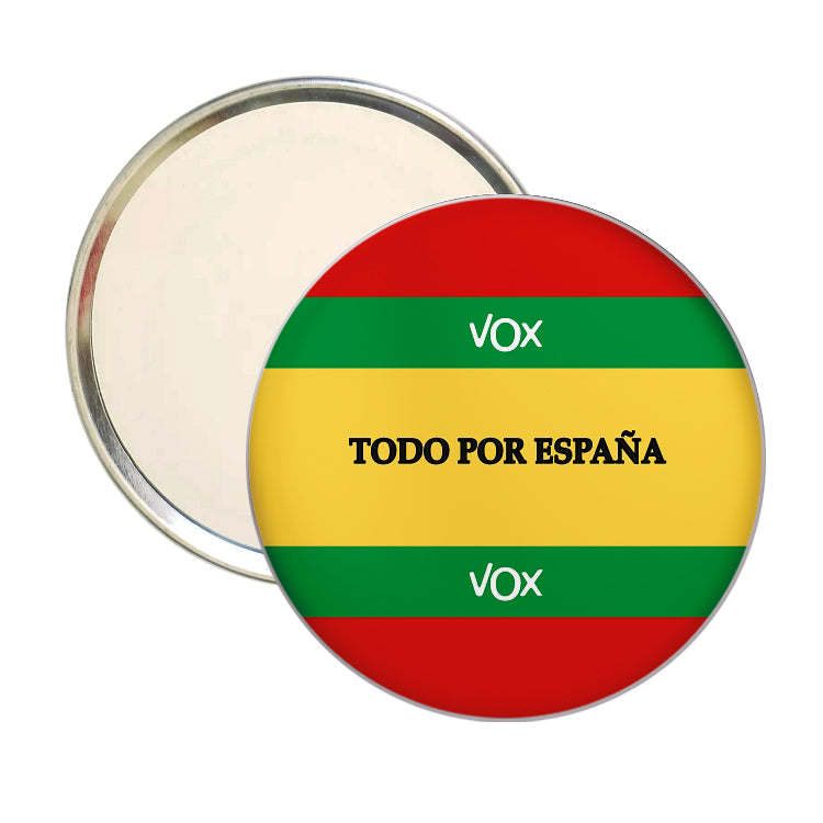 Espejo Redondo Todo Por España Vox Partido Politico