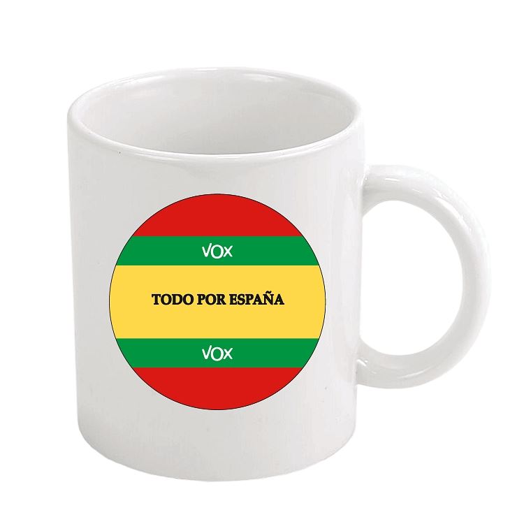 Taza Todo Por España Vox Partido Politico