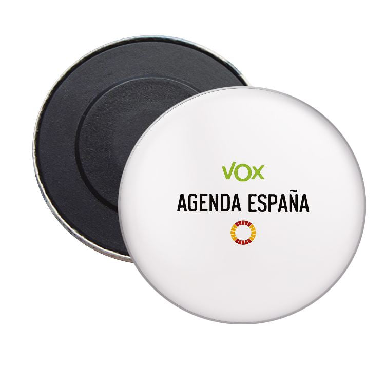 Iman Redondo - Agenda España Vox Verde Partido Politico De España Fondo Blanco - España