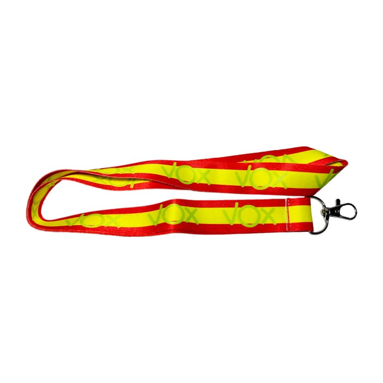 Lanyard – Cinta Cuello Vox Bandera España C016