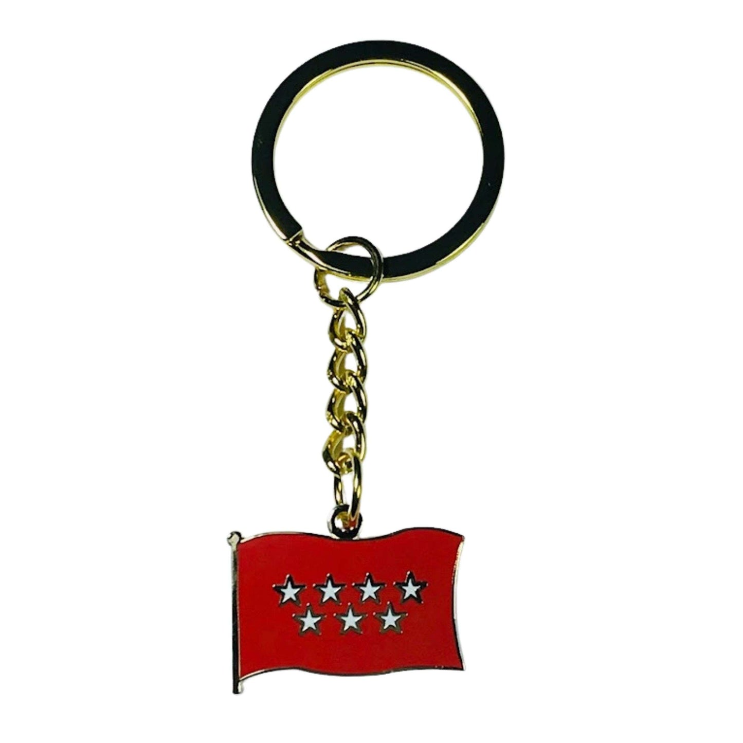 Llavero - Bandera de Comunidad de Madrid - España