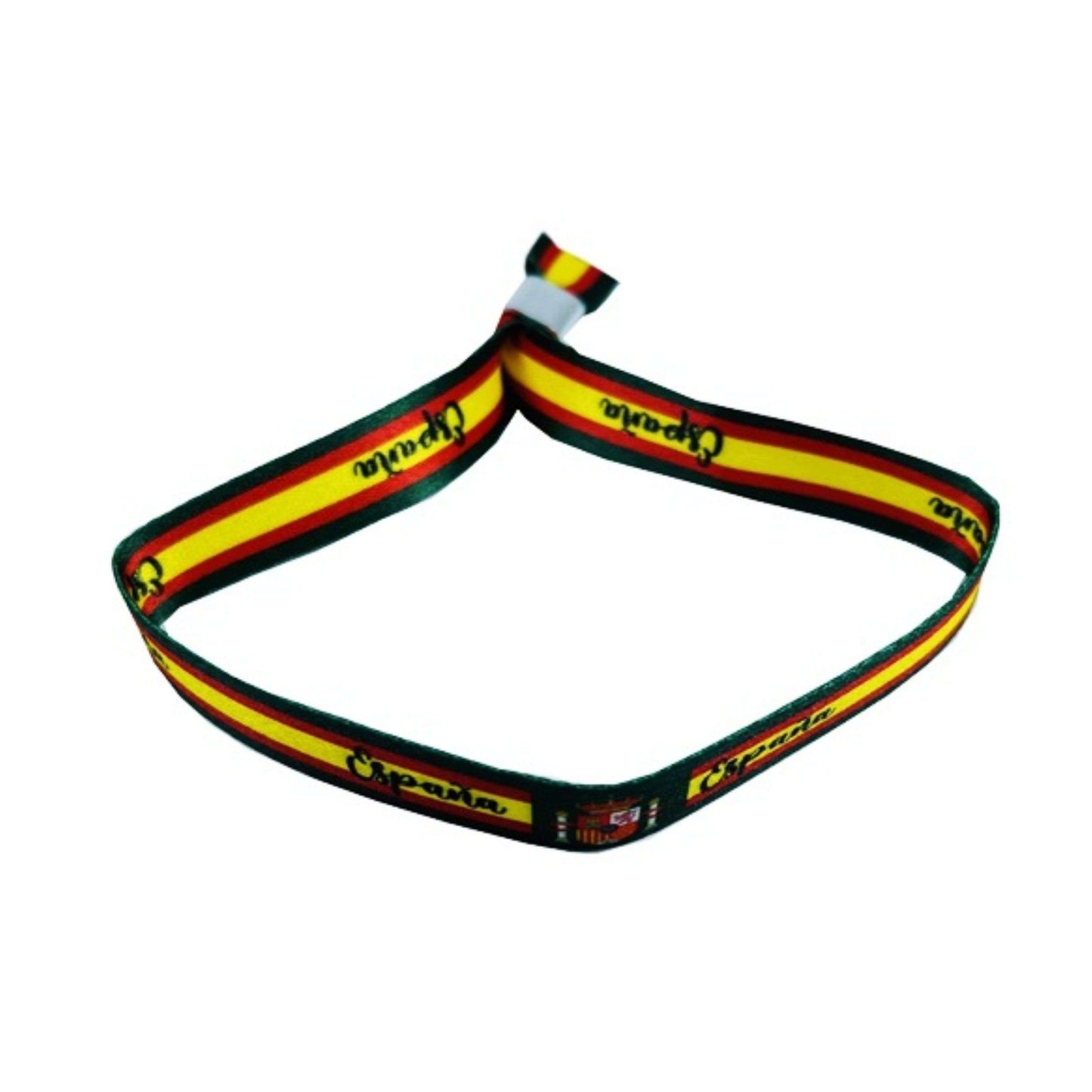 Pulsera - Verde Bandera Y Escudo España - P216