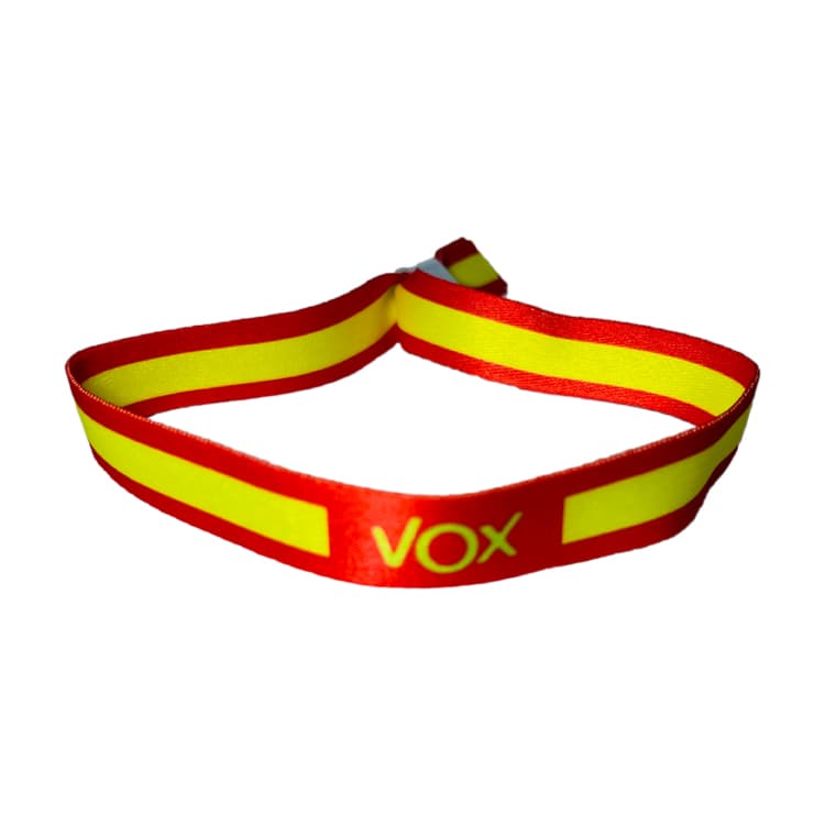 Pulsera Vox Con Bandera España P168
