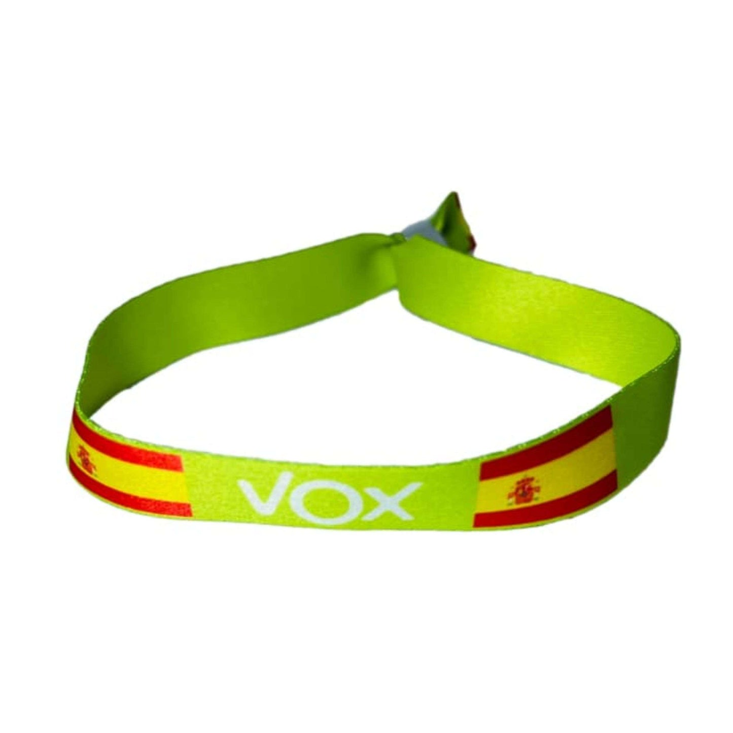Pulsera - Vox Verde Bandera España Escudo - P180