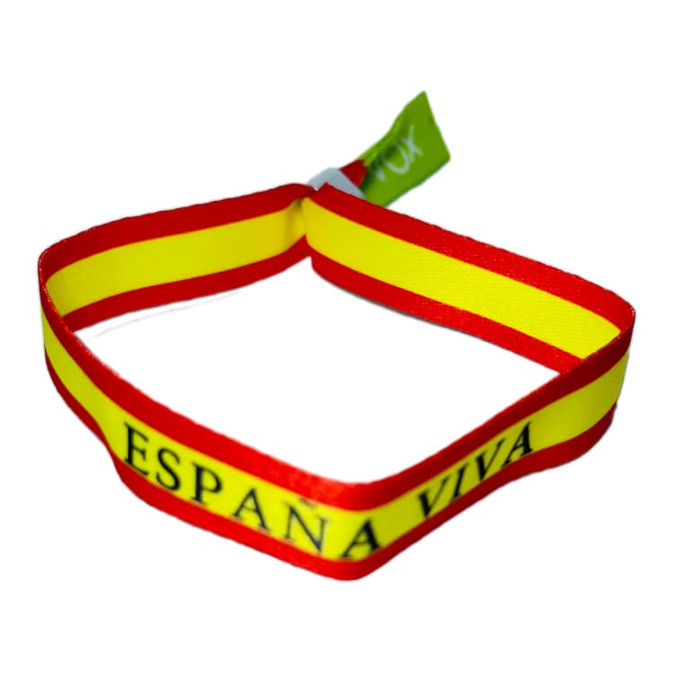 Pulsera Vox Verde España Viva Bandera España P176