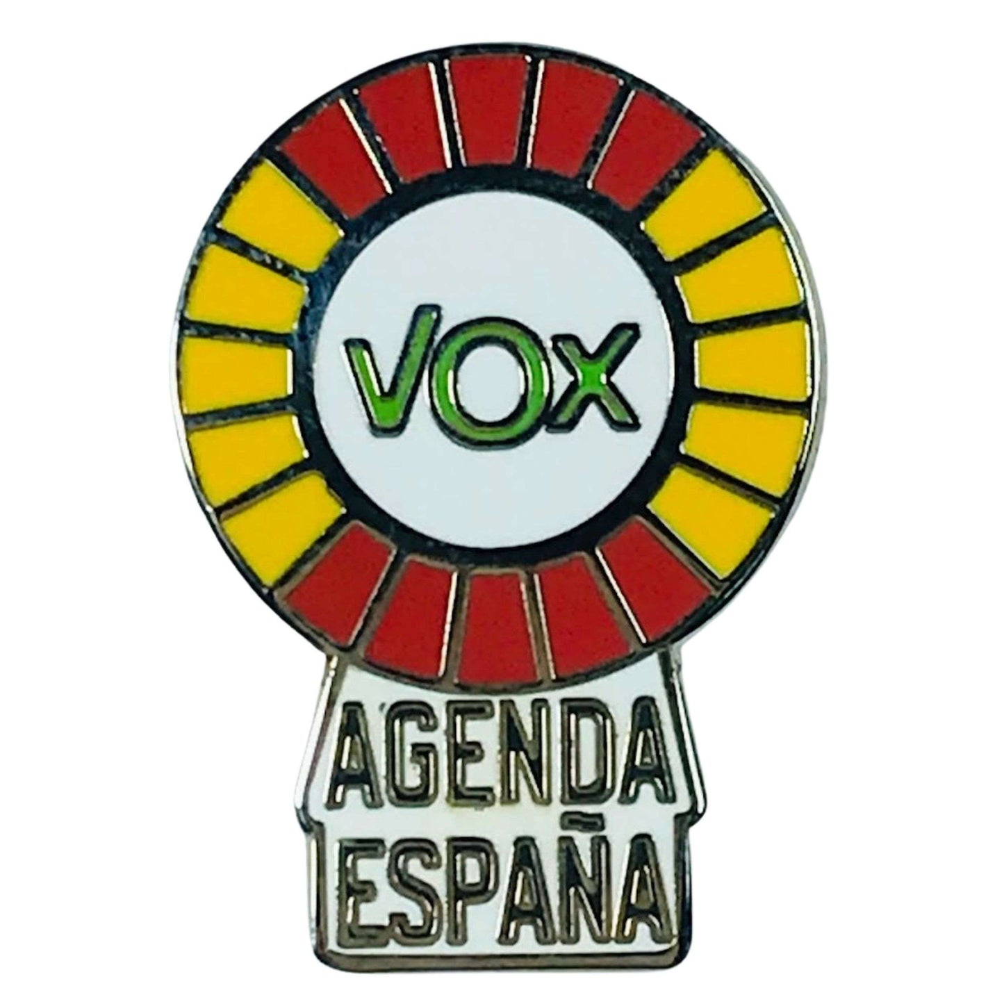 Pin Vox Agenda España 2030 (2)