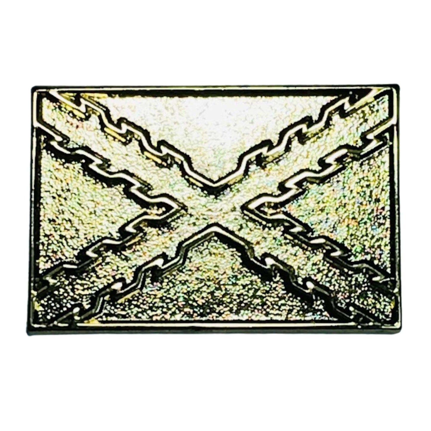 Pin Color Oro - Bandera de La Cruz del Imperio Español de Borgoña