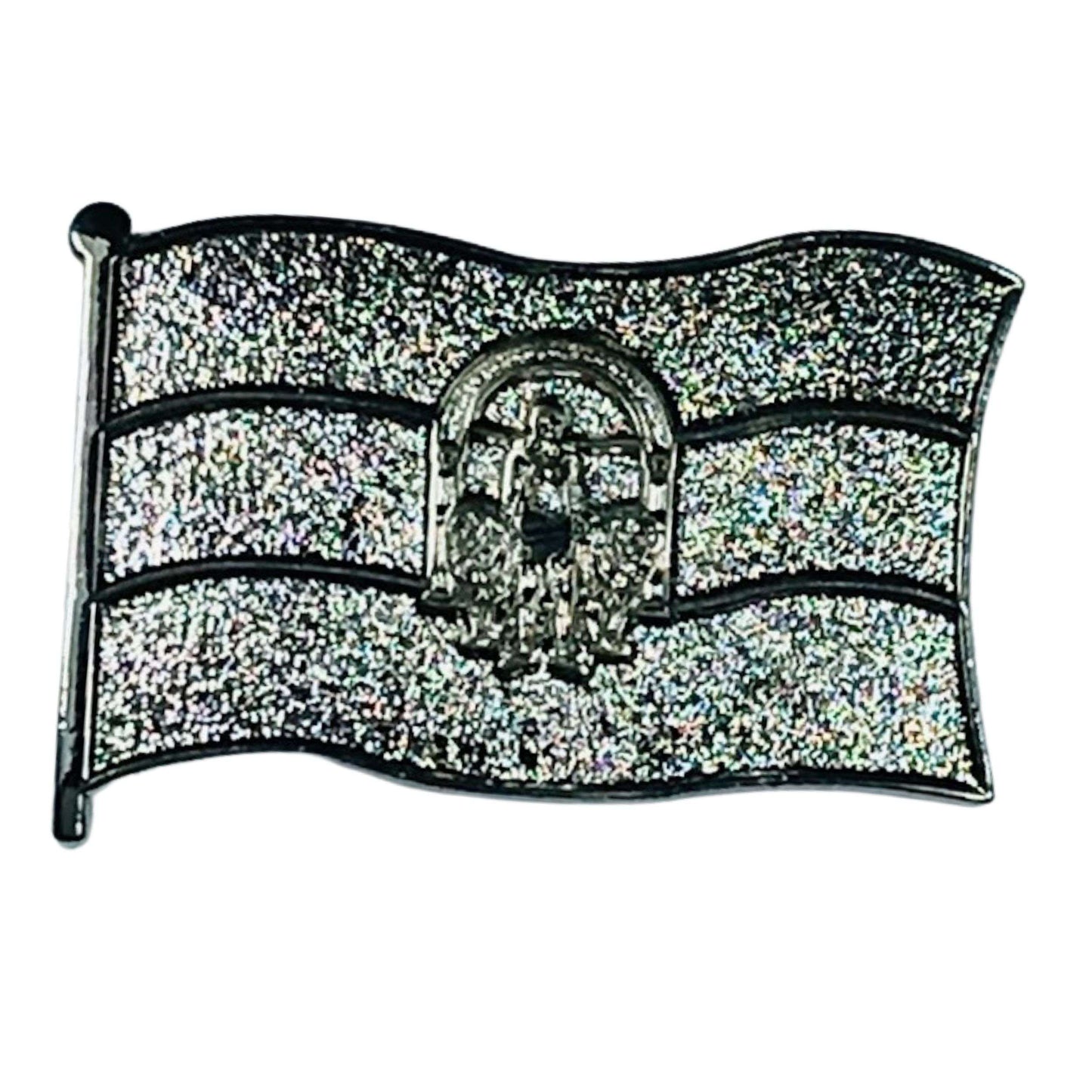 Pin Color Plata - Bandera Comunidad de Andalucía - España