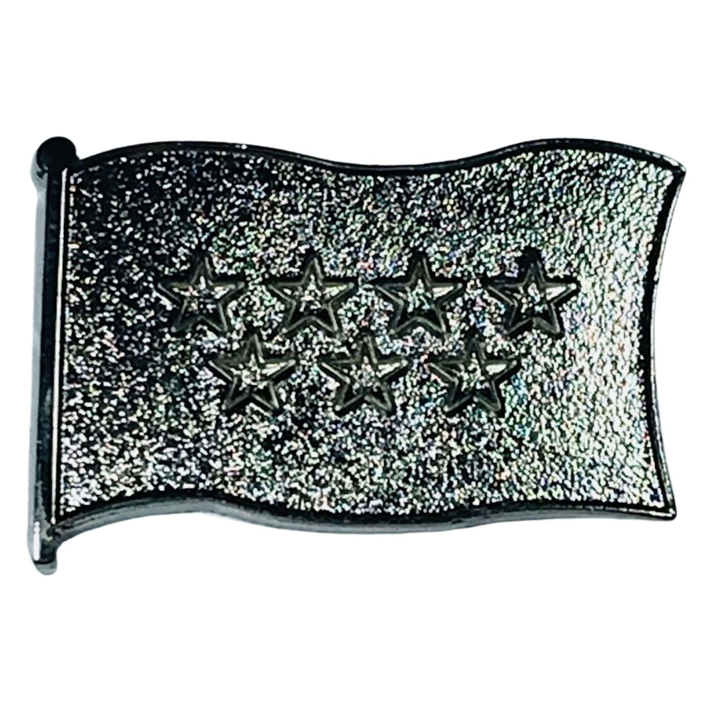 Pin Color Plata - Bandera de Comunidad de Madrid - España