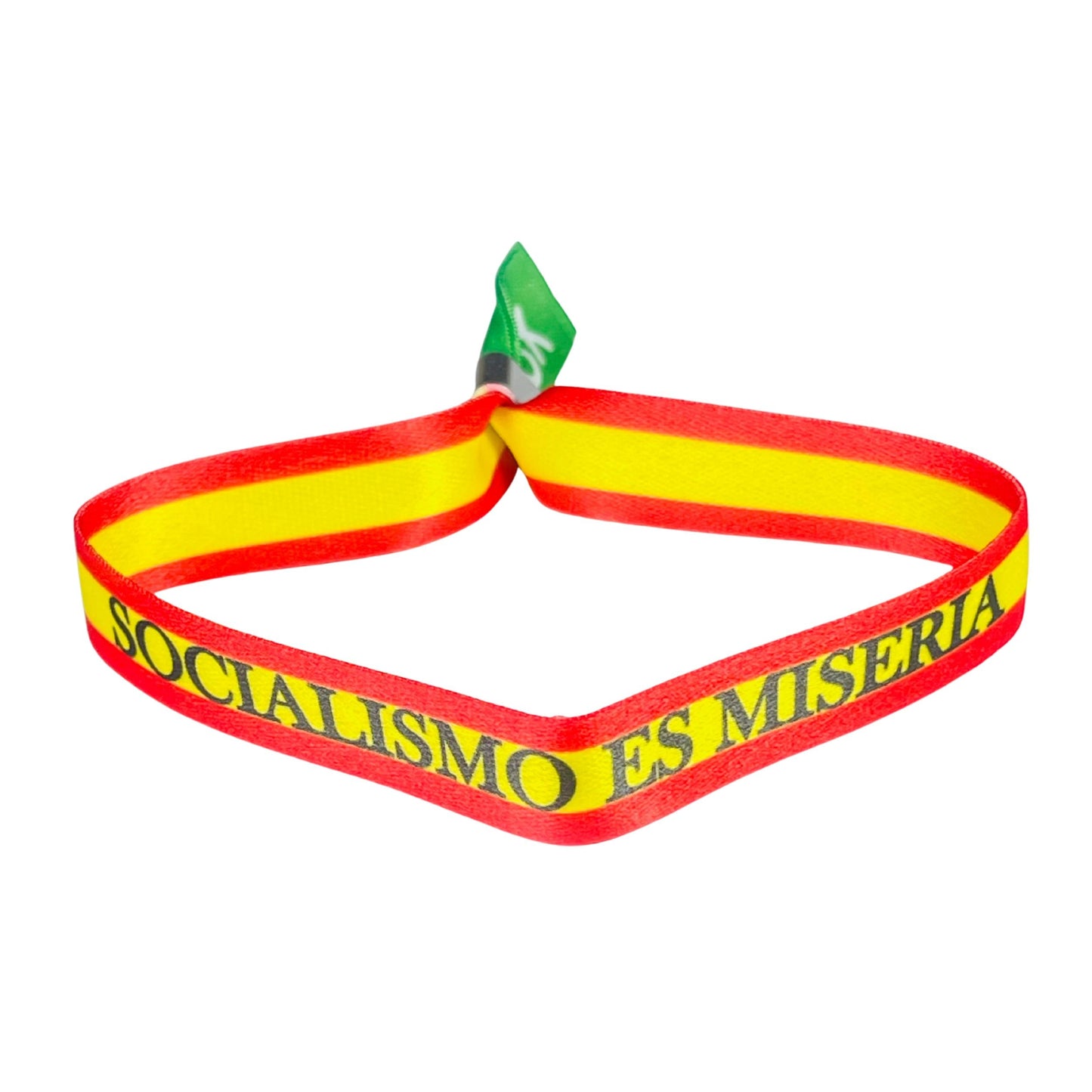 Pulsera - SOCIALISMO ES MISERIA - VOX - P2886