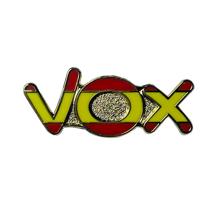 Pin Partido Politico Logo Vox Bandera España