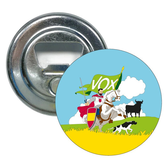 Abridor Redondo Vox Toro Caballo