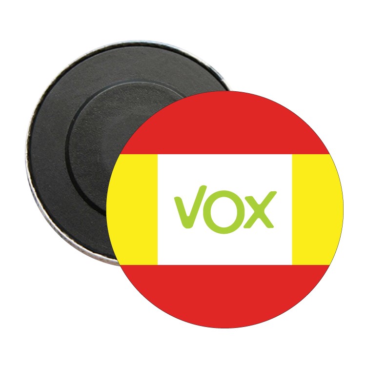 Iman Redondo Vox Blanco Bandera De España