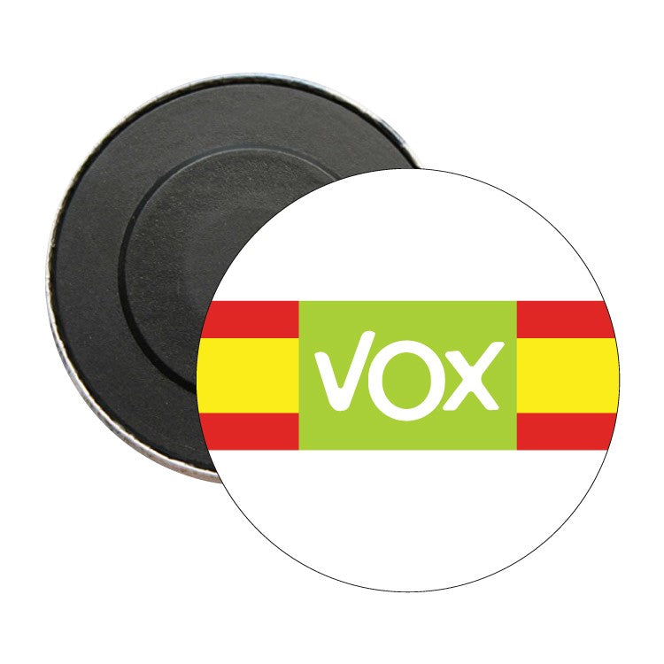 Iman Redondo Vox Verde Con Bandera De España