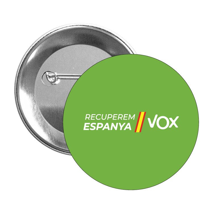Chapa Recuperem Espanya Vox