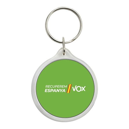 Llavero Redondo Recuperem Espanya Vox