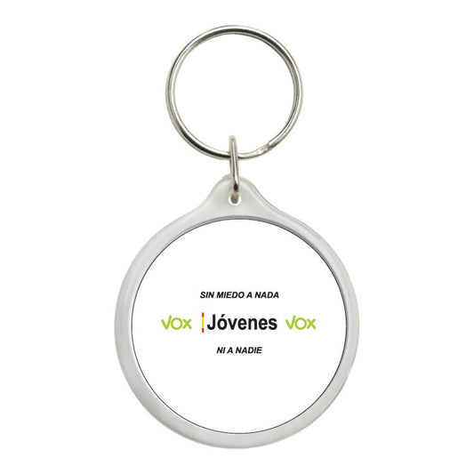 Llavero Redondo Jovenes Sin Miedo A Nada Ni A Nadie Vox