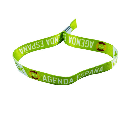 Pulsera Agenda España Verde Vox Partido Politico P656