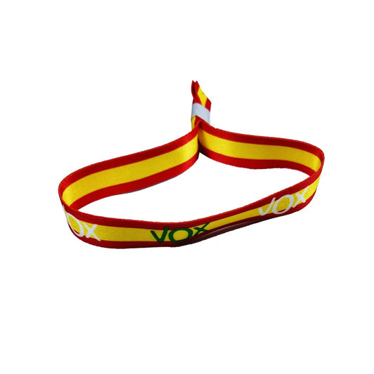 Pulsera Bandera De España Vox Verde Y Blanco P261