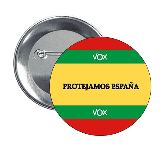 Chapa - Protejamos España Vox Politica