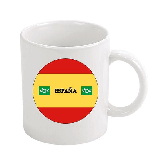 Taza España Vox Verde Bandera