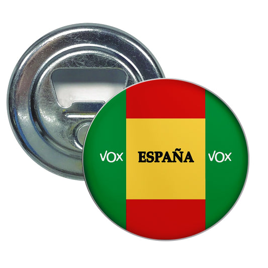 Abridor Redondo España Vox Politica Bandera Española