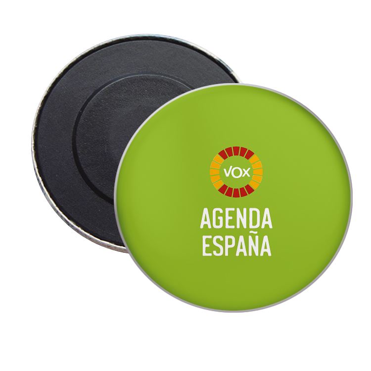 Iman Redondo - Vox Partido Politico Agenda España Fondo Verde Y Blanco - España