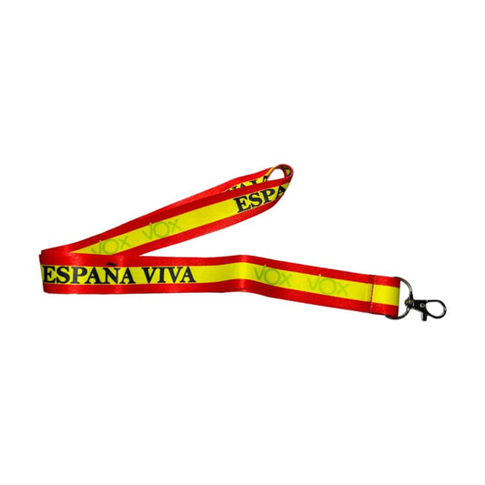 Lanyard – Cinta Cuello Vox España Viva C019