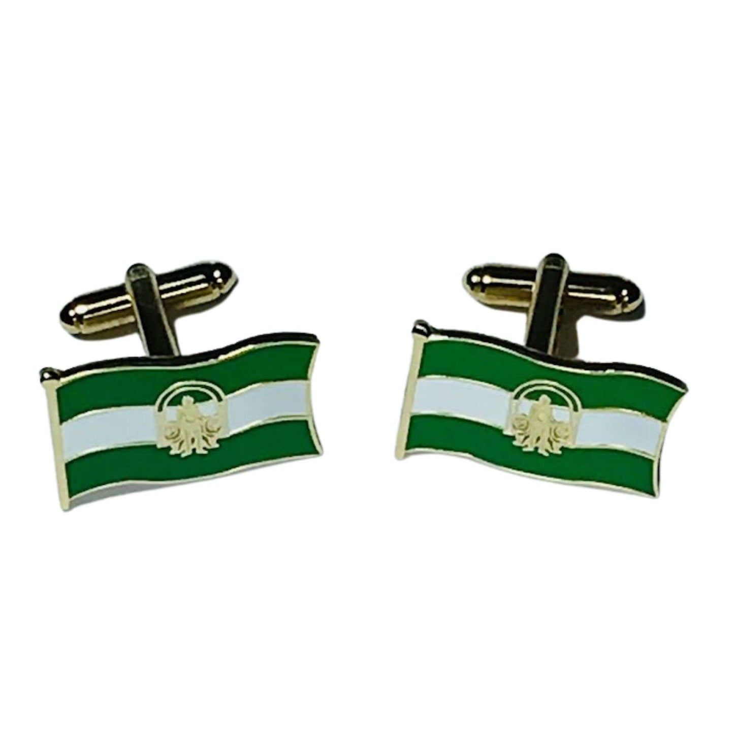 Gemelos Bandera de Andalucía - España