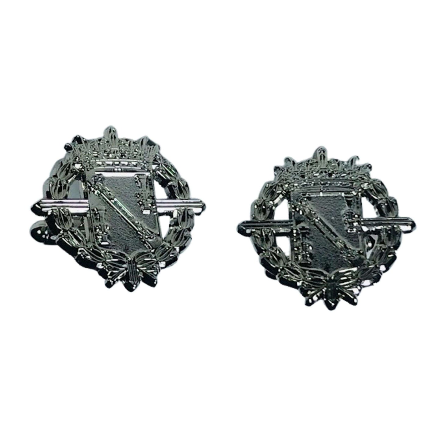 Gemelos Color Plata - Escudo de Francisco Franco - España