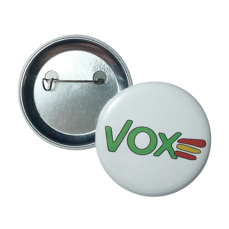 Chapa Partido Político Vox 2