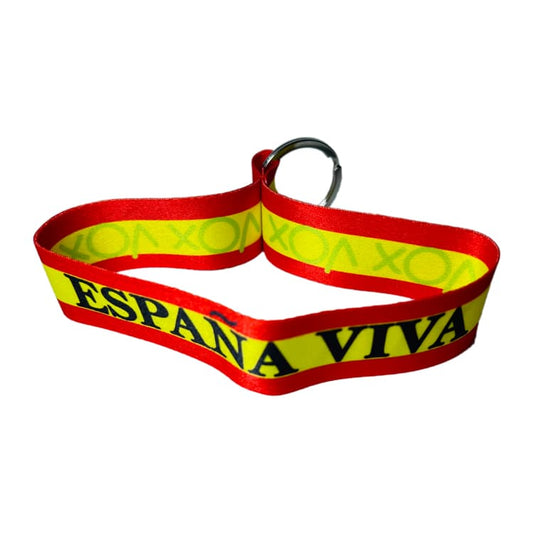 Llavero Tela Vox España Viva L019