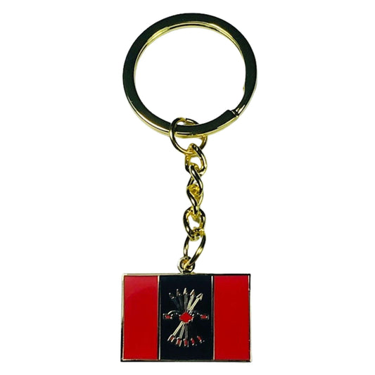 Llavero - Bandera Falangismo (fe de Las Jons) - España