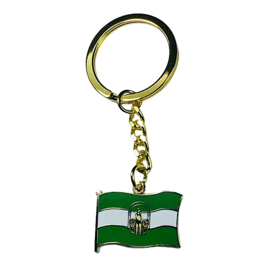 Llavero - Bandera Comunidad de Andalucía - España