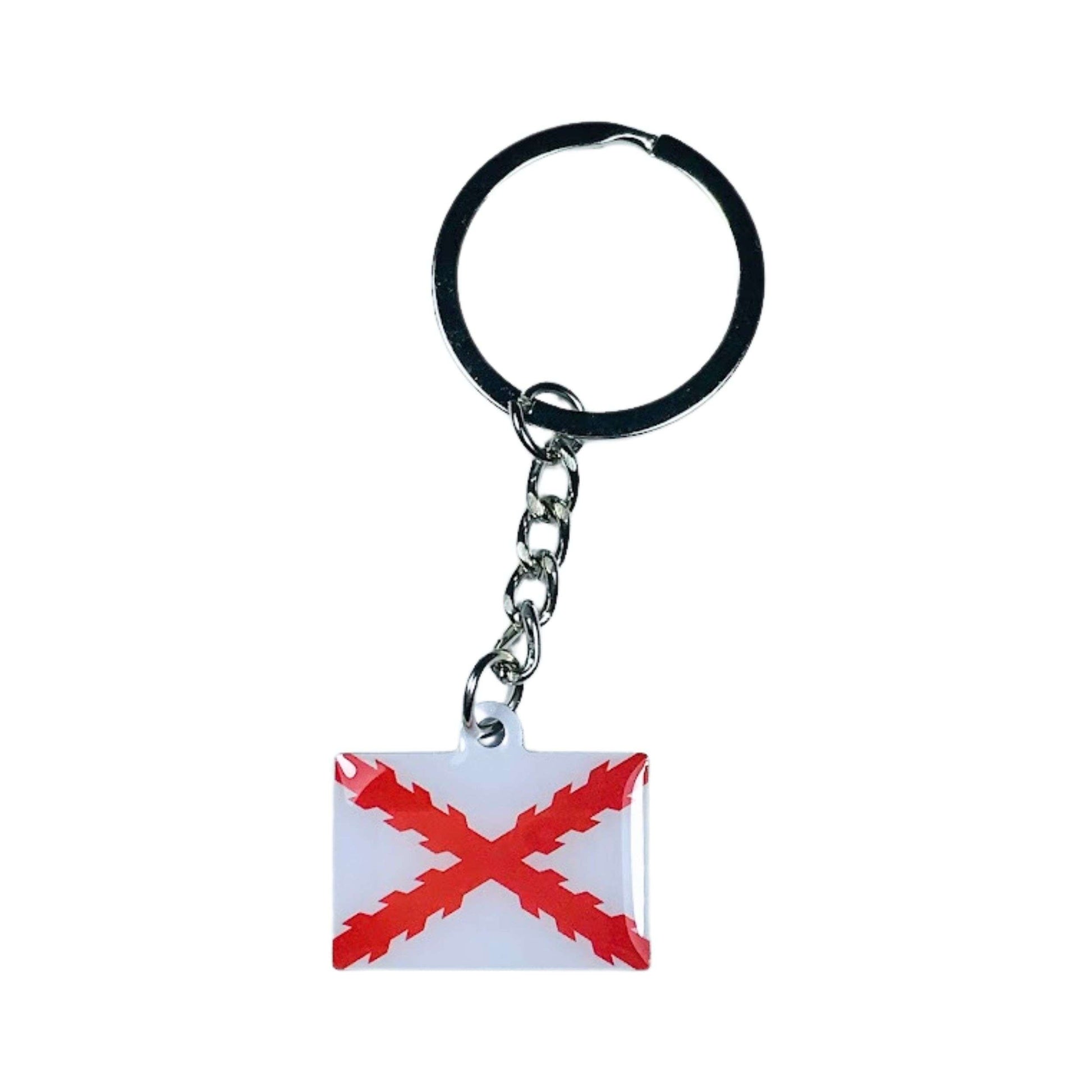 Llavero - Bandera de Borgoña - España