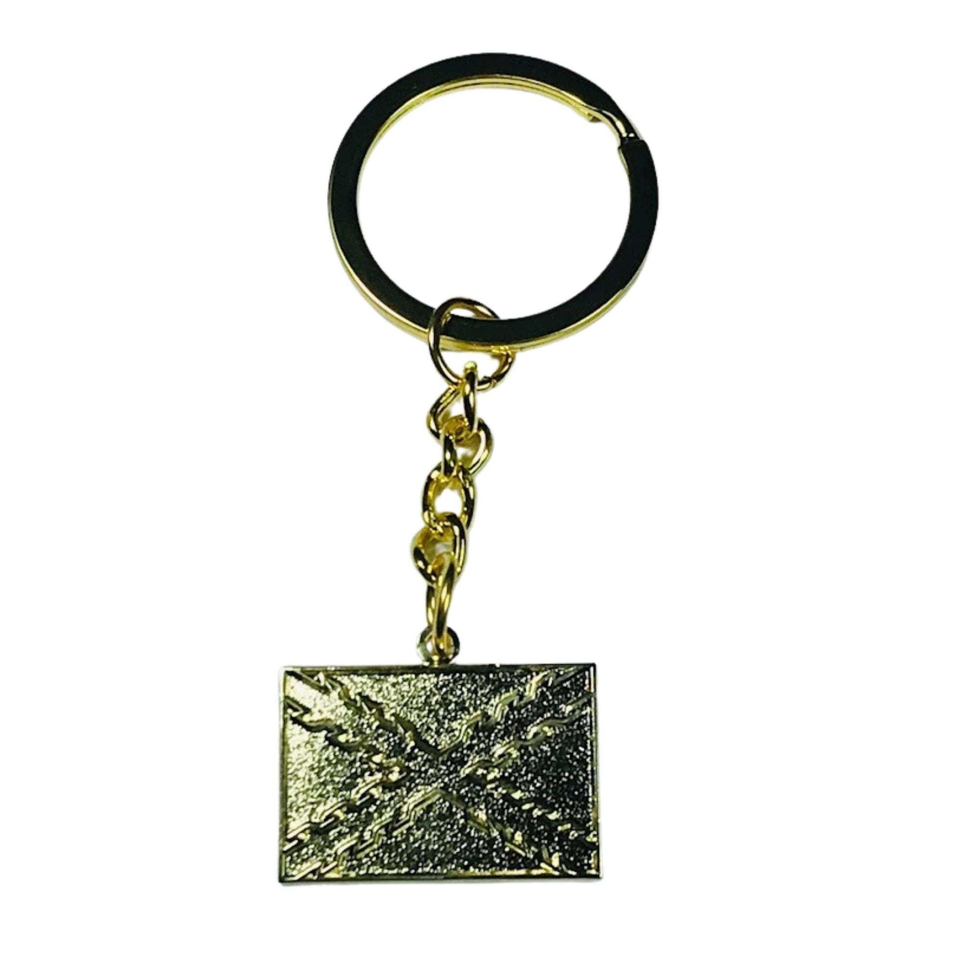 Llavero Color Oro - Bandera de Borgoña - España