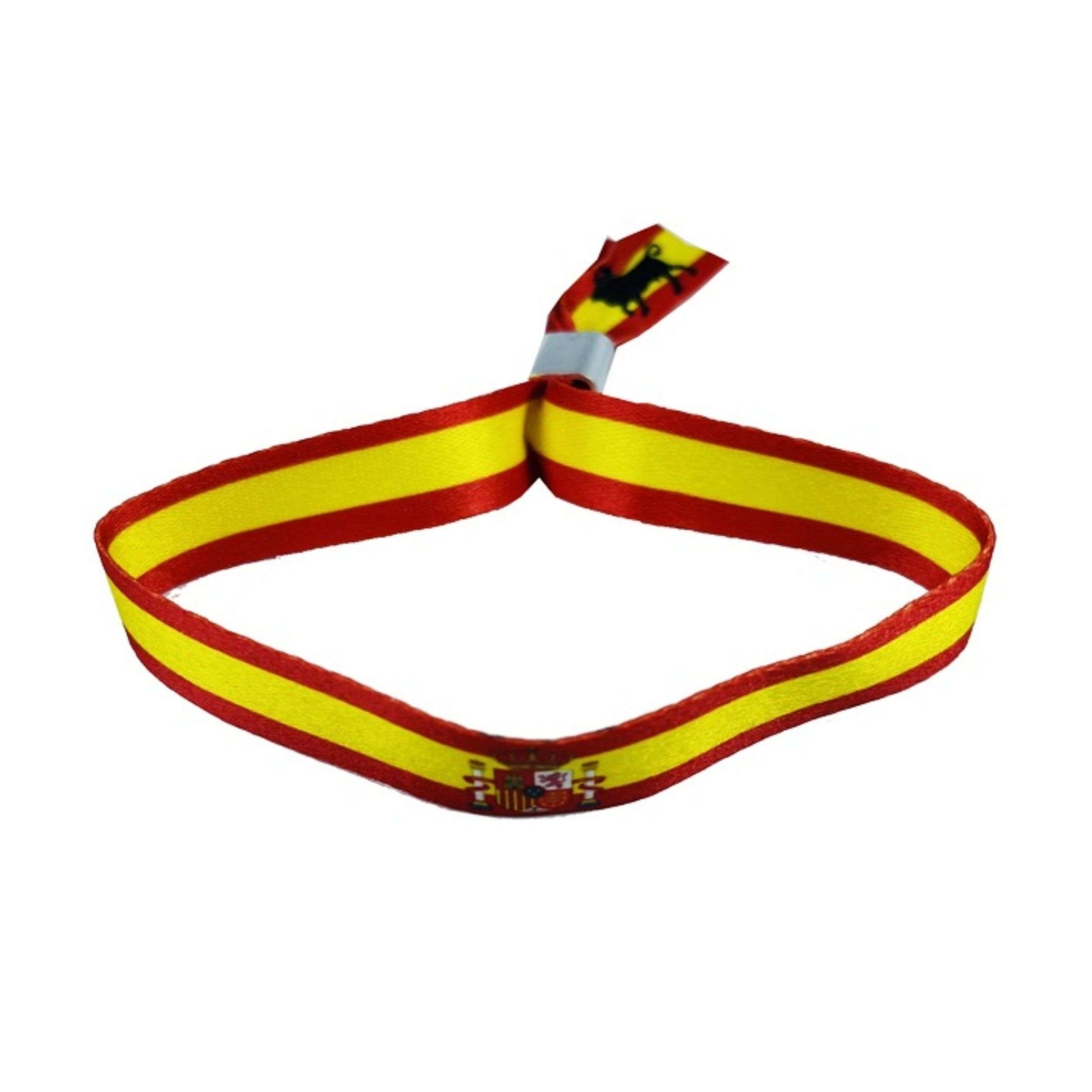 Pulsera - Bandera de España Con Escudo - P236