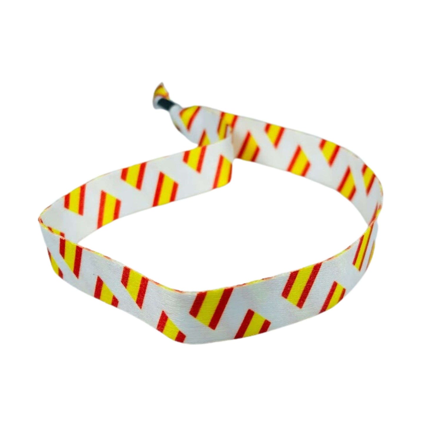 Pulsera - Blanca_ Bandera de España - P343