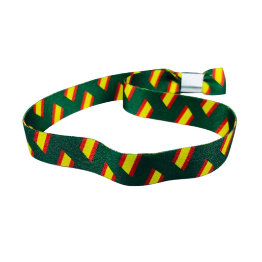 Pulsera - Franjas Verdes_ Bandera de España - P347