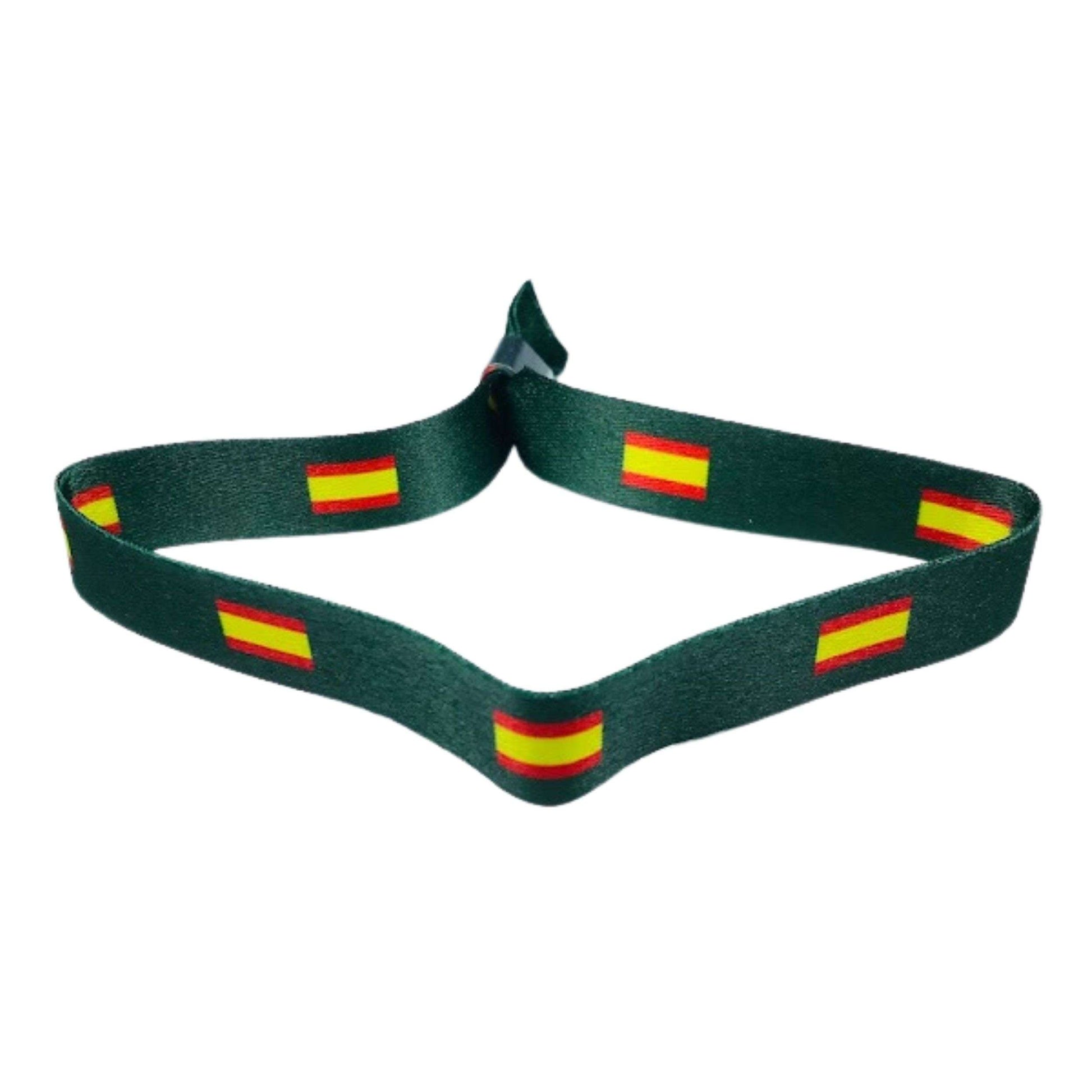 Pulsera - Verde Bandera de España - P574