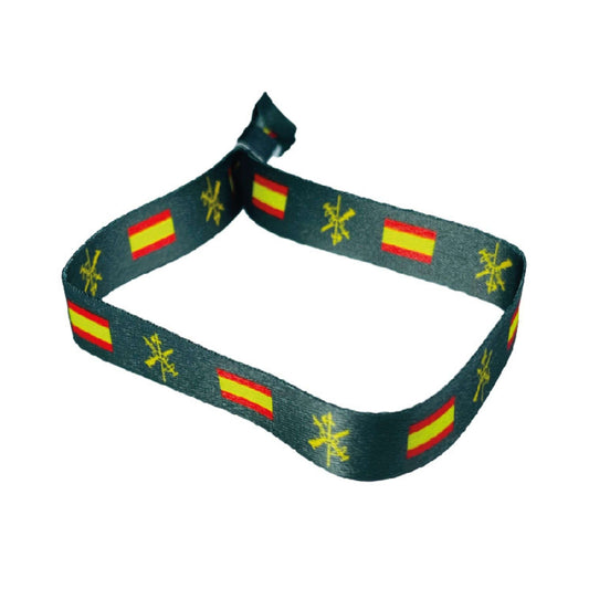 Pulsera - Verde - Legion Española - P1300
