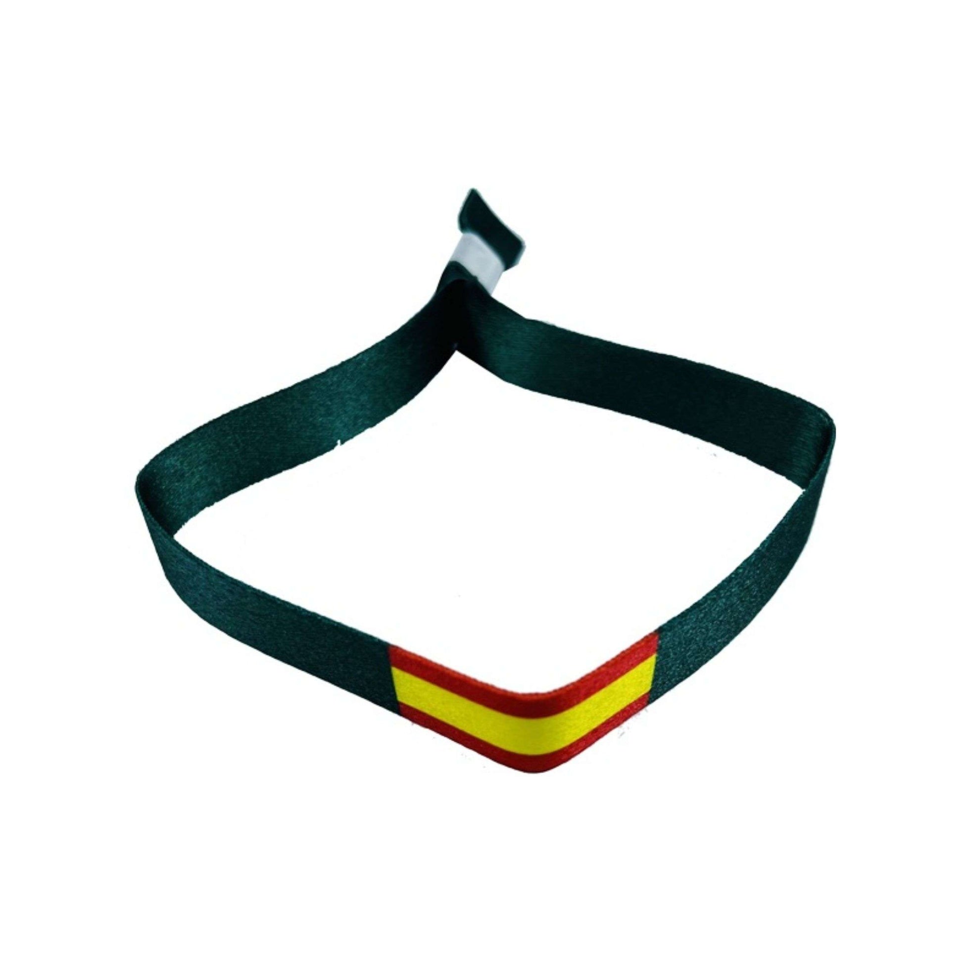 Pulsera - Verde_ Bandera de España - P304