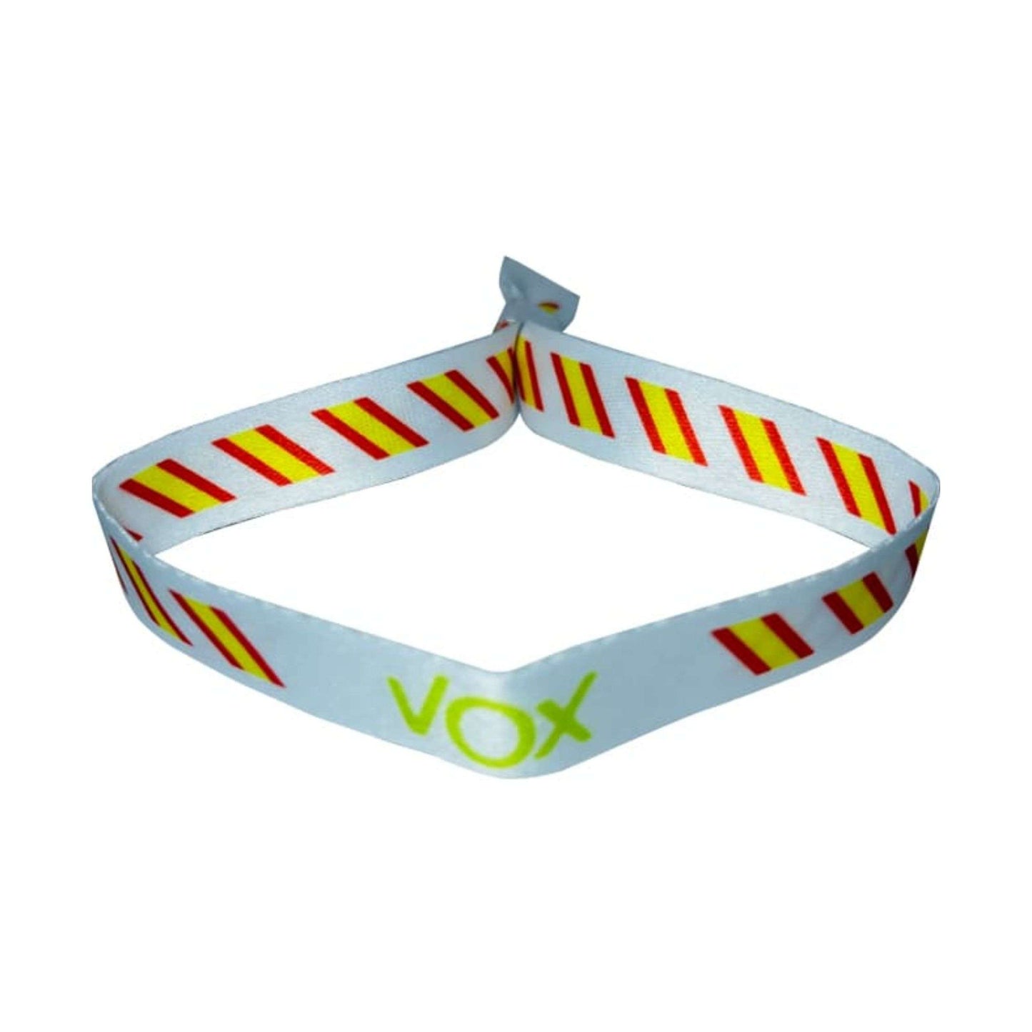 Pulsera - Vox Blanca Bandera España - P178