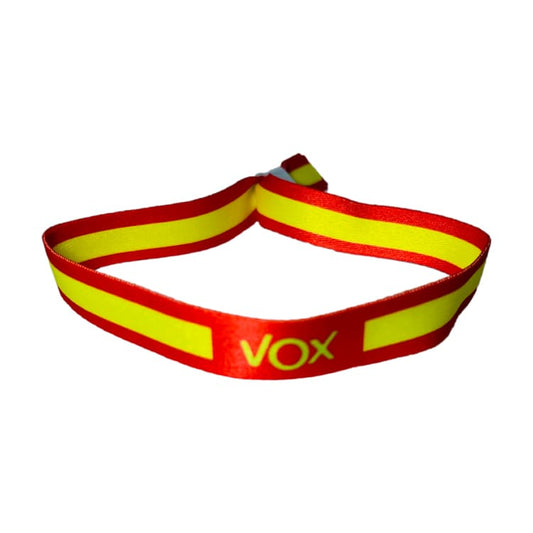 Pulsera Vox Con Bandera España P168