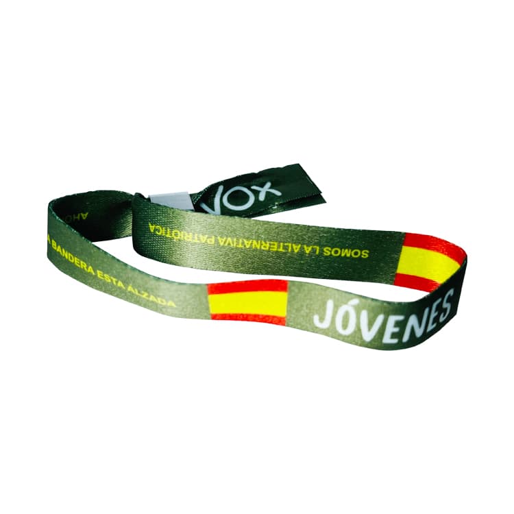 Pulsera Vox Jovenes La Bandera Esta Alzada Bandera España P164